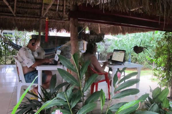 Bambu Hostelダビッド エクステリア 写真